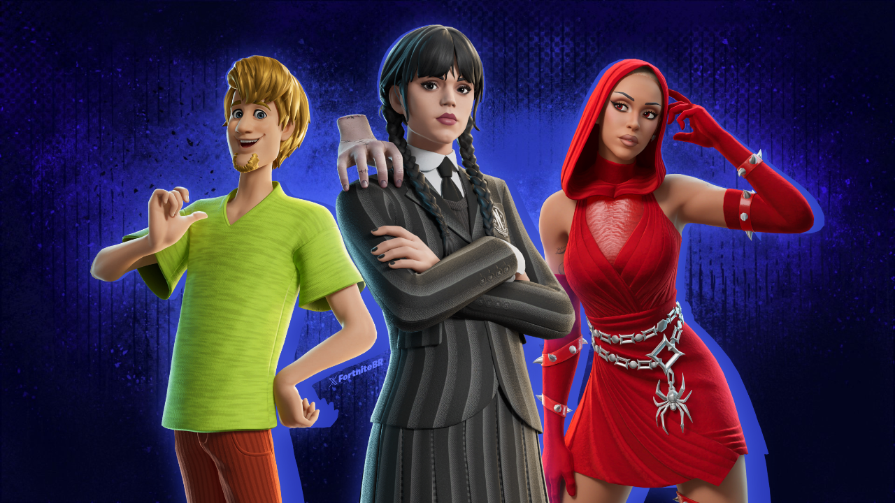 Fortnite v37.50 - Все просочившиеся наряды (Fortnitemares 2025)