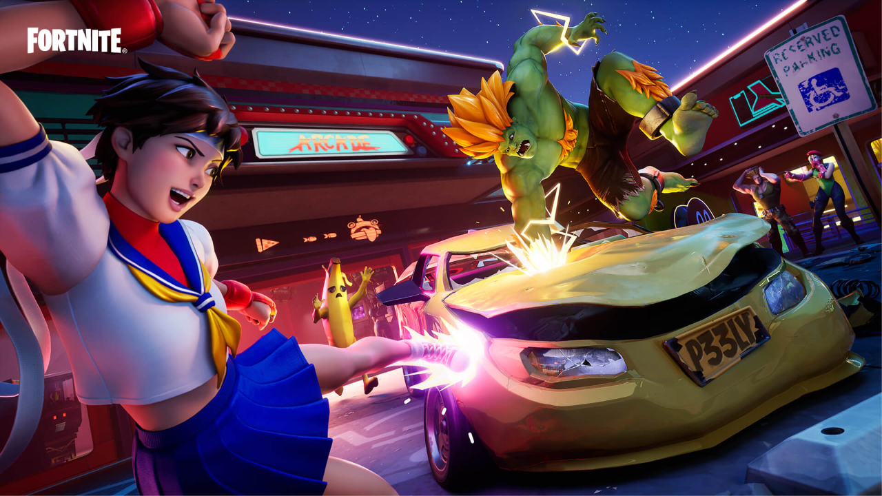 Изображение для Street Fighter возвращается в Fortnite через 1000 дней